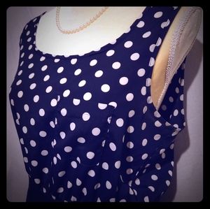 Polka dot top dress
